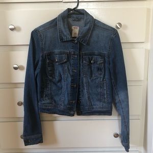 Mossimo Cropped Denim Jacket